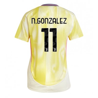 Juventus Nicolas Gonzalez #11 Udebanetrøje Dame 2024-25 Kortærmet Juventus Nicolas Gonzalez #11 Udebanetrøje Dame 2024-25 Kortærmet
